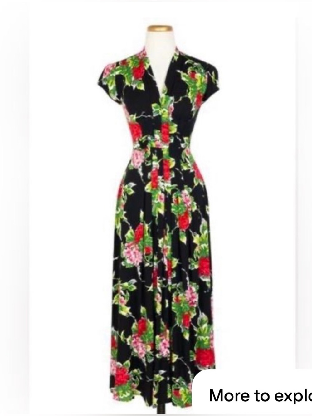 TRASHY DIVA Garden Party Long Jenny Dress